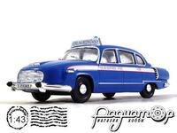 Поліцейські машини світу №57, Tatra 603 Міліція Чехословаччини (1956) PMM57 [MA]