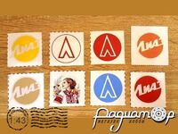 Набор декалей Для оформления коллекций и декорирования кузовов грузовиков и автобусов (8шт) DES004 [ED]