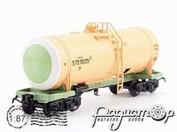Наші поїзди. Спецвипуск №4, Цистерна (60м3), модель 15-Ц863 (1957) NPS04