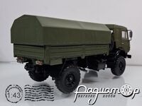 КамАЗ-43501 бортовой, с тентом (2000) 198048 [GS]*