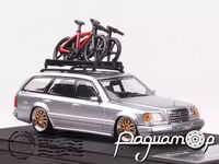 Mercedes-Benz S124 Lowrider (с велосипедами) (1984) 040313