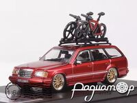Mercedes-Benz S124 Lowrider (з велосипедами) (1984) 040314
