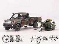 Toyota Land Cruiser 79 (J70) с зениткой (1999) 379145