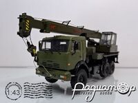 КамАЗ-43118 Автокран КС-3574 Ивановец (1995) 198057 [GS]*