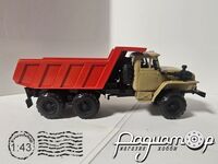 Урал-55571 самосвал (2002) EL04007-00 [BK]