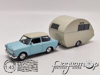 Trabant 601 with Wurding 301 Roulotte (1965) 512619 [SV]***