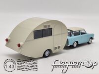 Trabant 601 with Wurding 301 Roulotte (1965) 512619 [SV]***