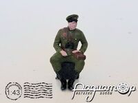 Військовий до кузова військового автомобіля №7 (1шт) 257408 [BR]
