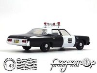 Полицейские машины мира №25, Chevrolet Bel Air Поліція міста Норвіч, США (1973) [lS]