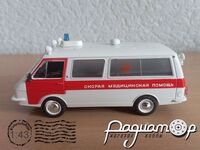Автомобиль на службе №44, РАФ-22031 Скорая Медицинская Помощь (1976) ANS44 [SA]*