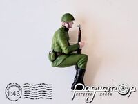 Военный в кузов военного автомобиля №12 (1шт) 257413 [BR]