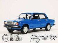 Kultowe Auta PRL-u №79, ВАЗ-2107 «Жигули» (1982) KAP079 [BK]*