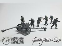 Расчет к Pak 40 (6 фигурок) 257416 [BR]