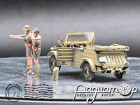Volkswagen Kubelwagen Typ 82 Africa Korps (c двумя фигурками) (1941) 503322