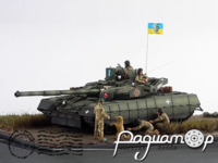 Экипаж танка Т-84М «Оплот-М» и собака (6 фигурок) 244203