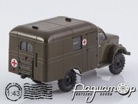 Легендарные грузовики СССР №103, АС-3 на шасси ГАЗ-63 (1950) LGS103 [MA]