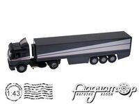 Mercedes-Benz 1748 S BR655 Refrigerated Trailer (1990) NZG 313 [NT]***