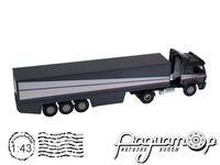 Mercedes-Benz 1748 S BR655 Refrigerated Trailer (1990) NZG 313 [NT]***