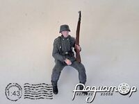 Пасажир на заднє сидіння мотоцикла (1шт) 257432 [BR]