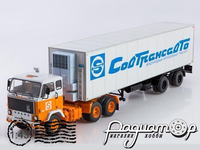Volvo F89 з напівпричепом KlegeFrance «Совтрансавто» (1970) SSM1559 [OB]