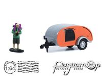 Tear Drop Trailer + Figure 34130-F [DB]