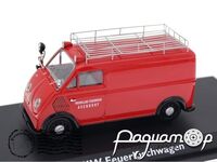 Auto Union DKW F89L Schnell Laster Feuerloschwagen Asdendorf (1957) 02409 [NT]