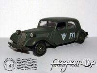 Citroen 15 CV Big Six Traction Avant Berline Free France (1938) N120 [ST]***
