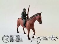 Ганс на трофейной лошади (1шт) 257448 [BR]