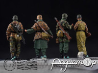 Немецкие солдаты, зима (4 фигурки) 882861