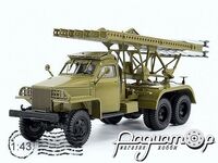 Легендарные грузовики СССР №112, БМ-13Н на шасси Studebaker US6 (1943) LGS112
