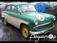 Диски Москвич-403/407/423 без колпаков (с резиной) (4шт) 43-400 [SS]