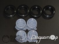 Диски ГАЗ 24-10/3102 Волга без колпаков (с резиной) (4шт) 43-407 [SS]