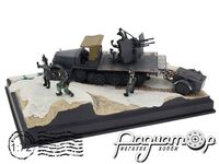 Flakvierling Sd.Kfz. 7/1 mit Sd.Ah. 51 (1943) DC1520 [NT]