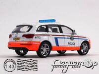 Поліцейські машини світу №28, Audi Q7 Поліція Люксембургу (2005) PMM28 [LS]