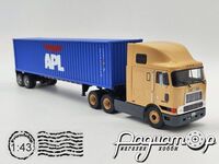 International 9800 Eagle COE APL American President Lines Container Trailer (1995) 512557