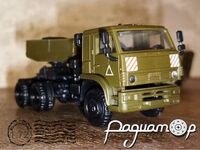 КамАЗ-65525+напівпричіп-трал Трофейний ЗСУ. Курська операція (2024) 908020 [BA]