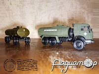 КамАЗ-5350 топливозаправщик+прицеп, ВСУ (2023) 908021 [BA]