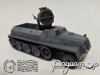 Полугусеничный бронетранспортер SWS (Schwerer Wehrmachtschlepper) с прожектором (1942) 586029 [IO]