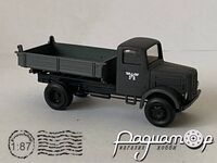 Magirus 3000 Німецький самоскид із управління залізниць 