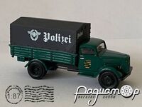 Opel Blitz Немецкий полицейский автомобиль, Саксония (1940) 586025 [IO]
