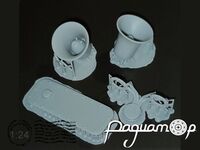 Рупорный громкоговоритель Р-10, тип-5 (для ГАЗ-21 Волга) 24ST-26 [SS]