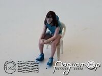 Сидящая девушка (1шт) 257449 [BR]