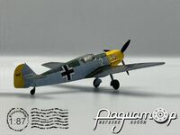 Me-109 E-3 7/JG54, Битва по Британию, Пилот М. Остерманн (102 победы) (1940) 586 030 [IO]