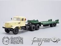 КРАЗ-258Б1 с полуприцепом ЧМЗАП-5523 (1977) SSM7070
