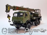 КамАЗ-53501 Автокран КС-3574 Ивановец (2000) 198097 [GS]