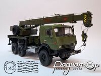 КамАЗ-53501 Автокран КС-3574 Ивановец (2000) 198097 [GS]