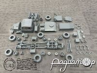 Сборная модель КрАЗ-63221 Верба S0005 [IF]