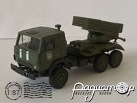 БМ-21 на шасі КамАЗ, ЗСУ, АТО (2014) 586038 [IO]