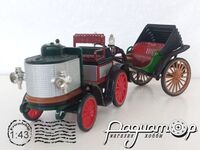 De Dion Bouton Victoria A Vapore Con Rimorchio (1894) 3313 [US]