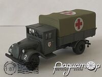 Ford Ersatz 3000 Німецький вантажний санітарний автомобіль зі складу JG 3 (1940) 586054 [IO]